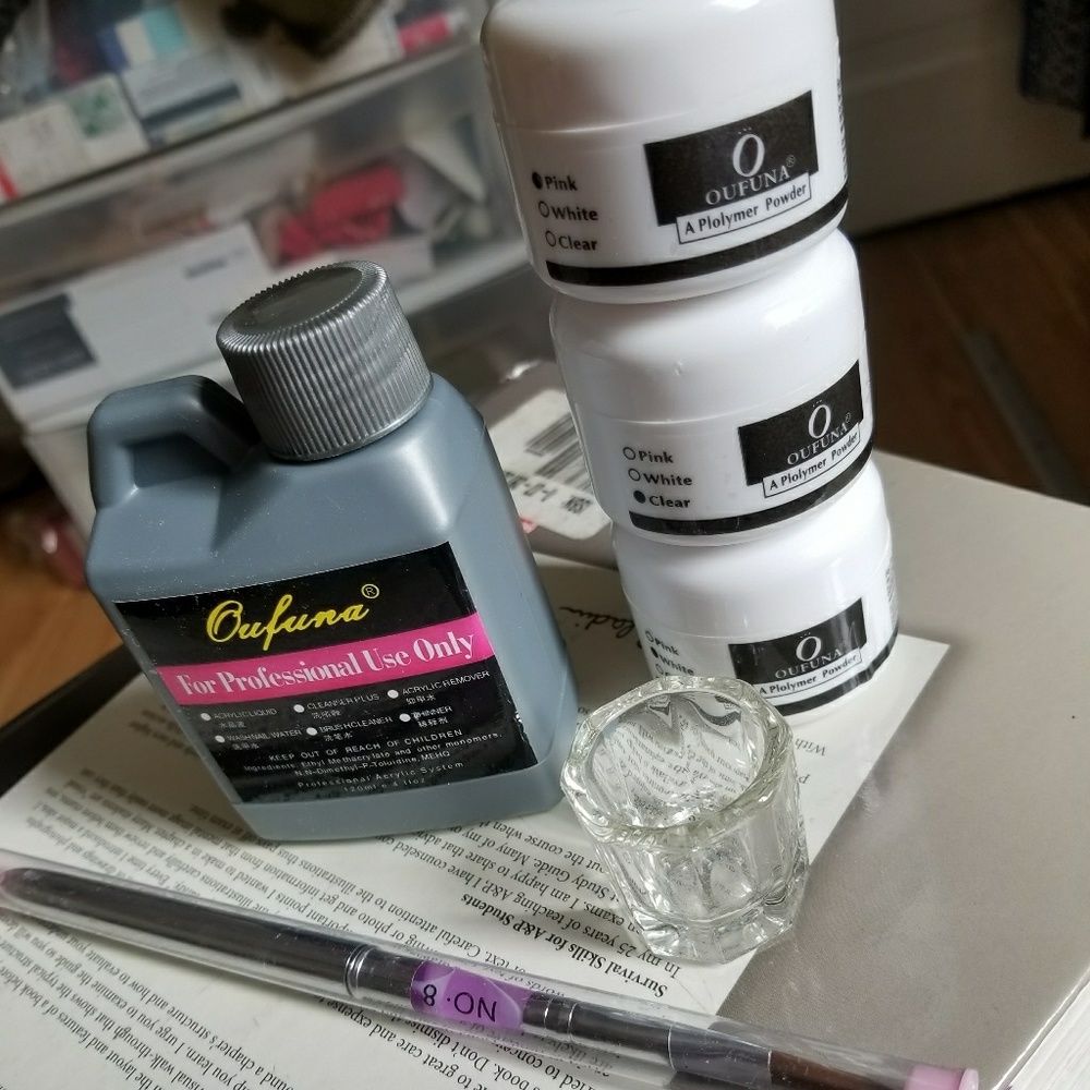 Acrylic + UV nail art kits